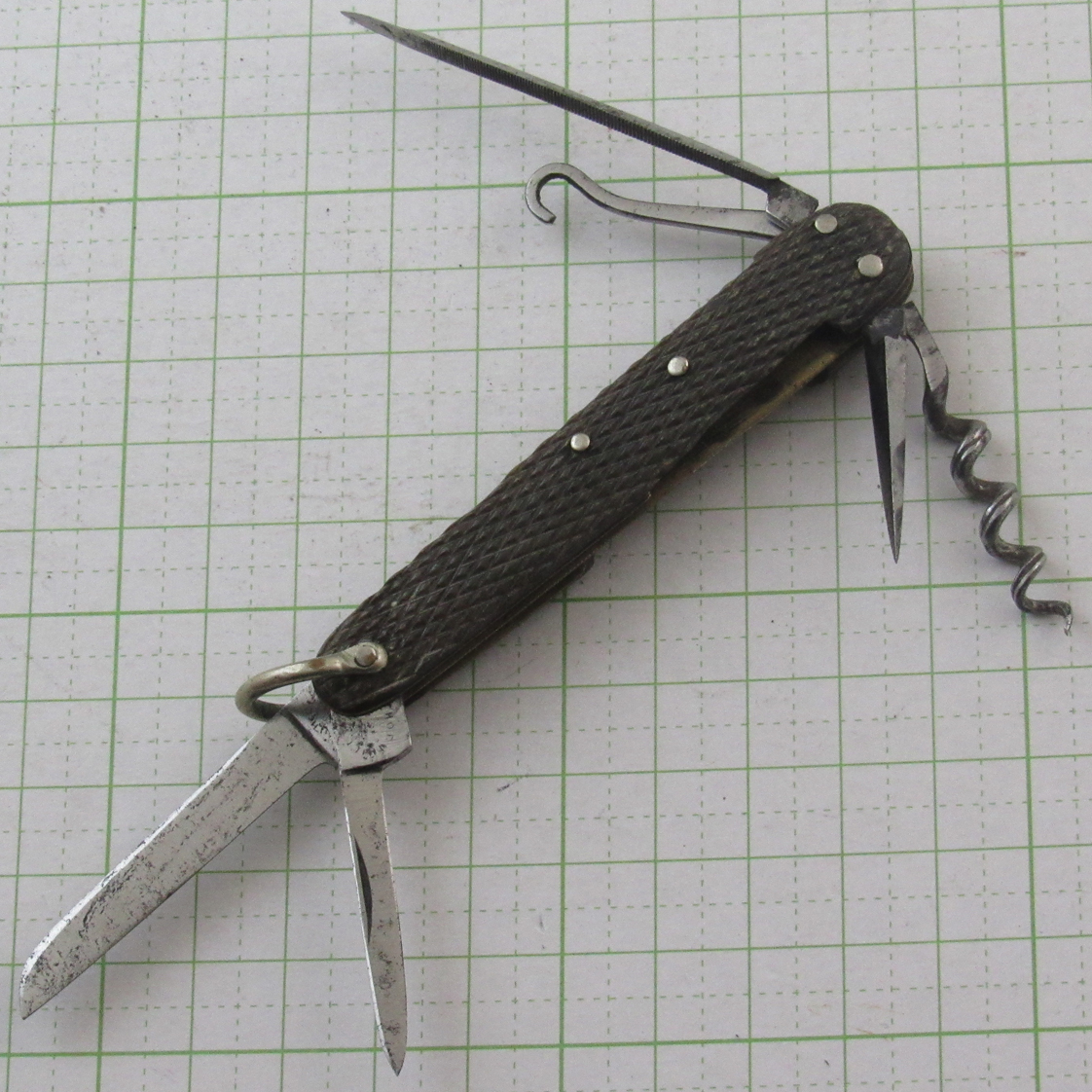 マルチブレードナイフ 6丁出(1900年代初期