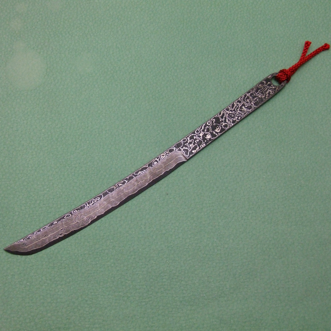 ダマスカス・ペーパーナイフ ブラック