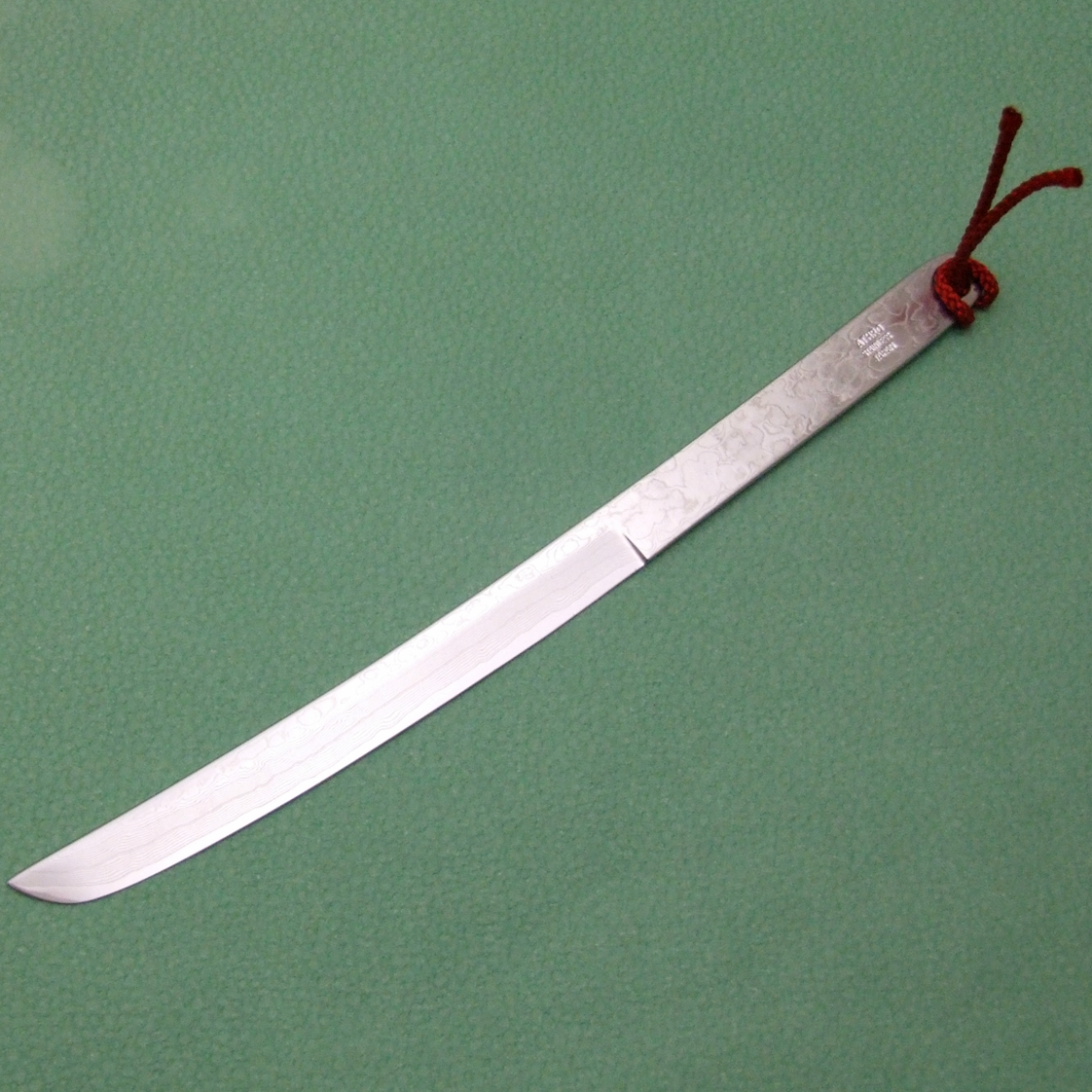 ダマスカス・ペーパーナイフ シルバー