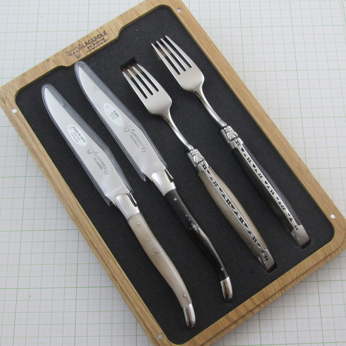 テーブルナイフ & フォーク4本セット