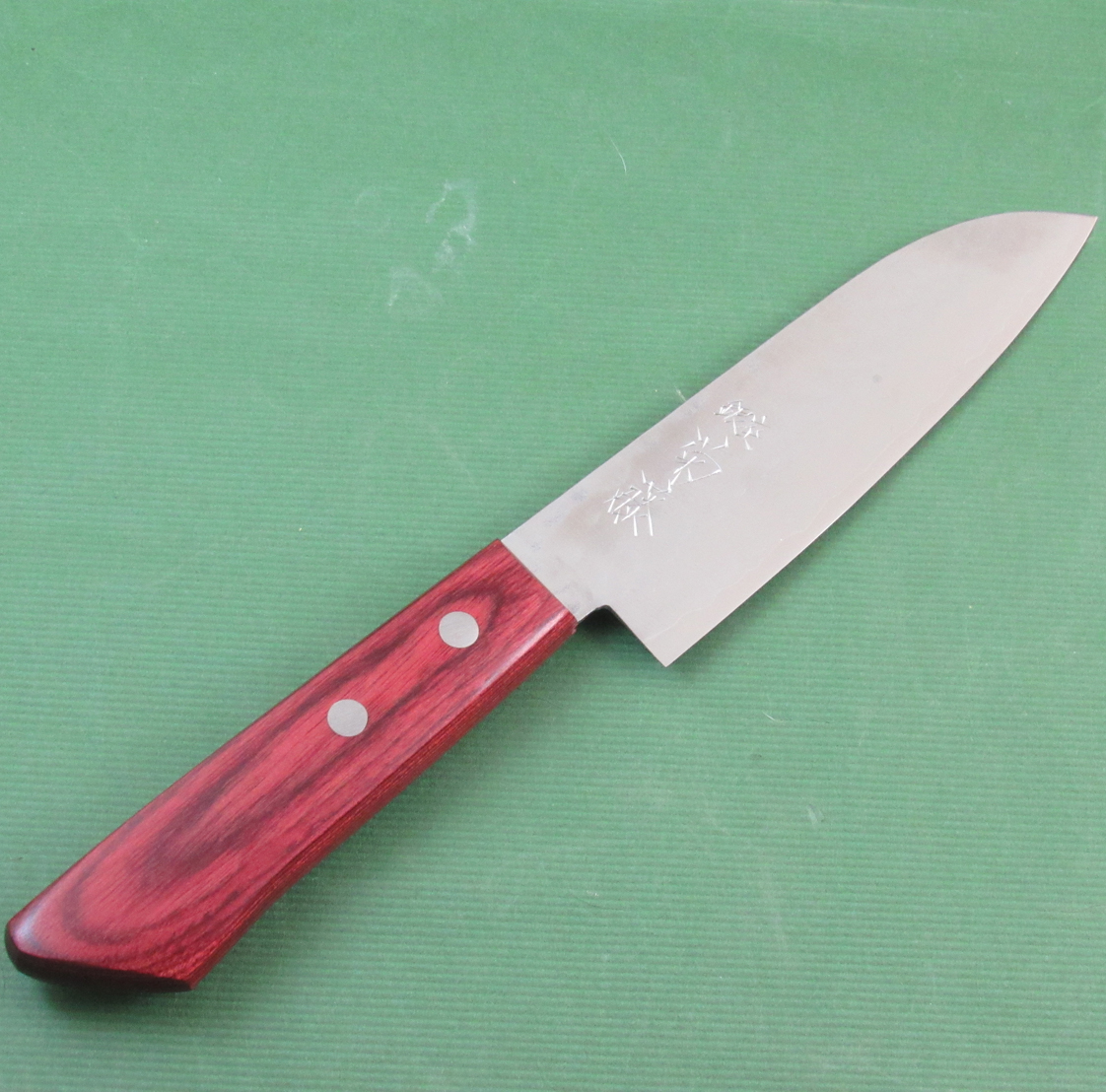 菊藤特製 小三徳 VG10 赤柄 130mm