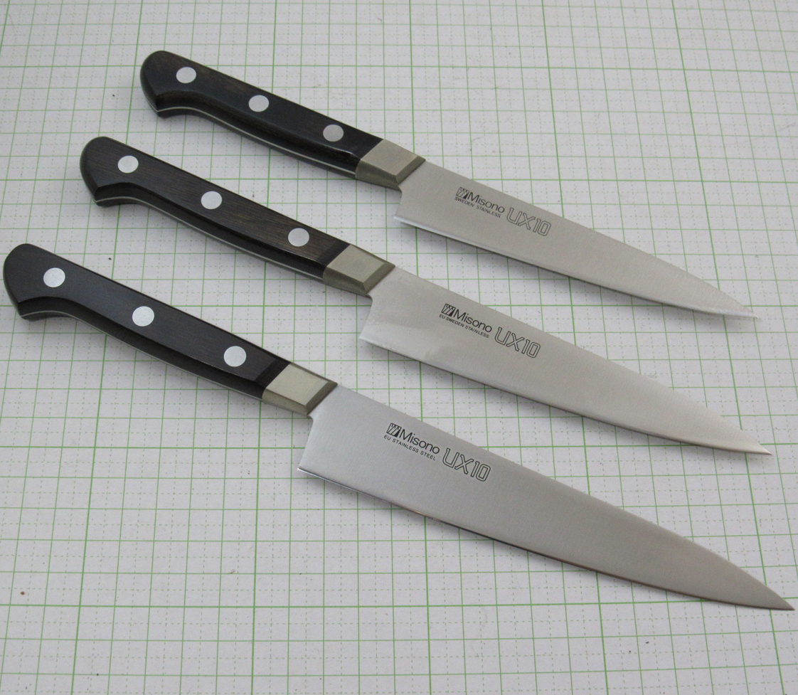 No.131 ミソノ ペティ UX10鋼 刃長150mm