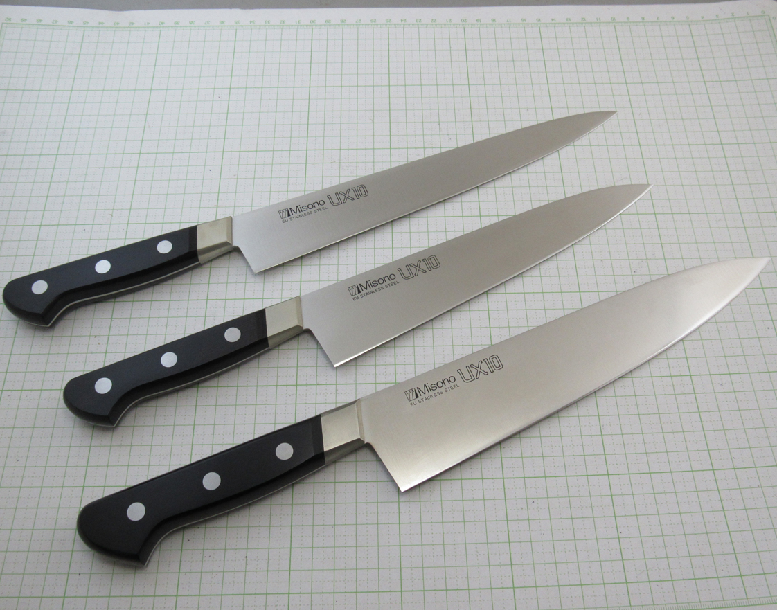 No.712 ミソノ牛刀型 UX10鋼　刃長210mm