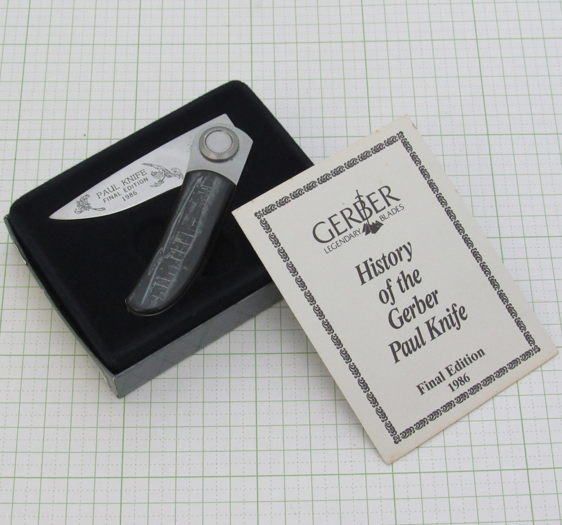 ポールナイフ・ファイナルエディション(1986年製) シリアルNo0315/1000