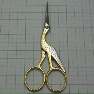 金足 ツル刺繍鋏 M