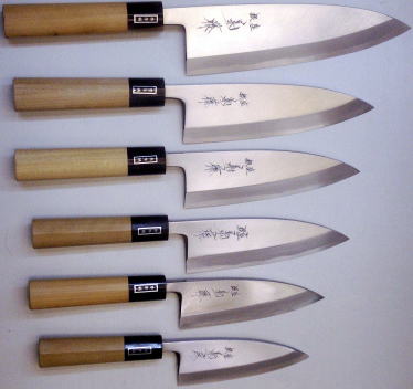 菊藤特選 出刃包丁 白紙2号鋼 120mm