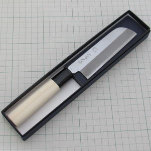 菊藤特選 むきもの包丁 白紙鋼 120mm