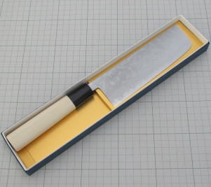 菊藤特選 菜切包丁 西型 多層ステン鋼