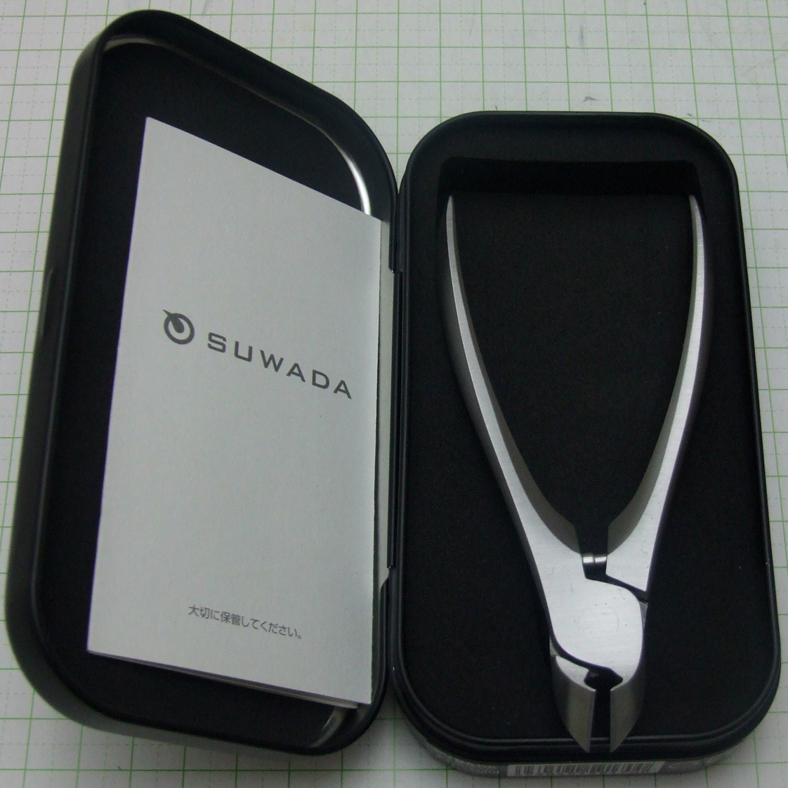 クラシック足用 直刃 ニッパー型爪切り