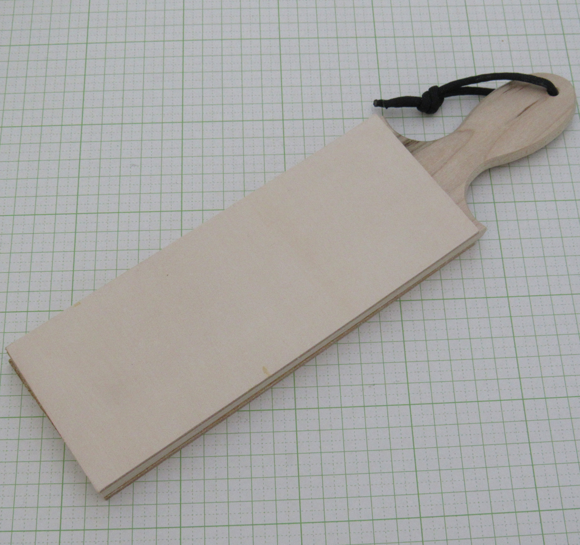 二面牛皮・パドル型幅広ストロープ(米国製)