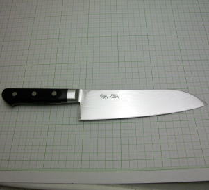 菊藤特製 三徳 VG10積層鋼 180mm