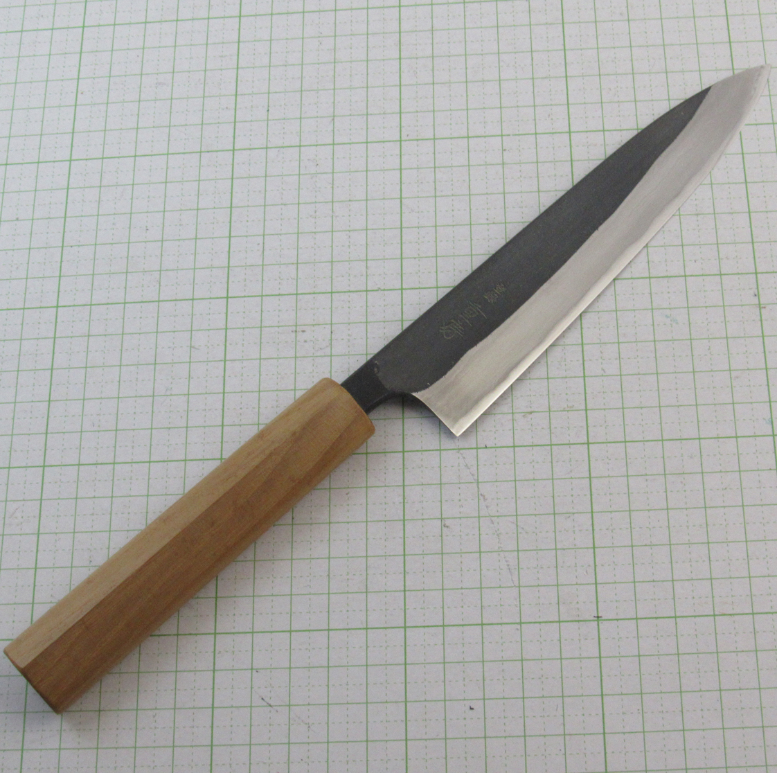 重房和式ペティナイフ（黒打ち）欧州鋼 127mm