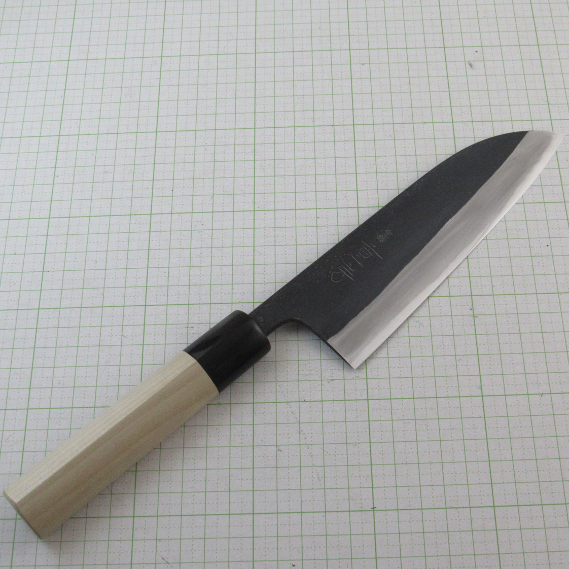 重房 三徳包丁(黒打ち)