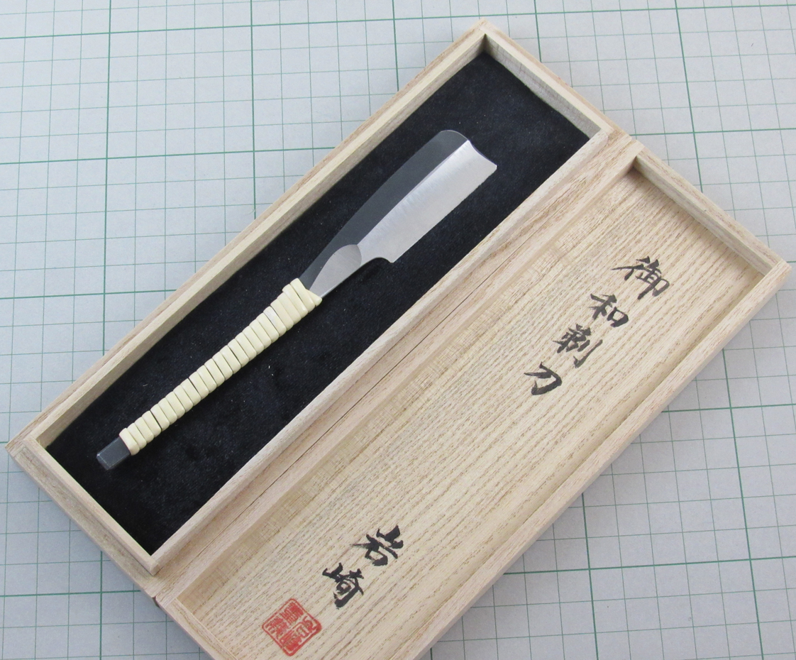 日本剃刀 籐巻き 1丁掛け